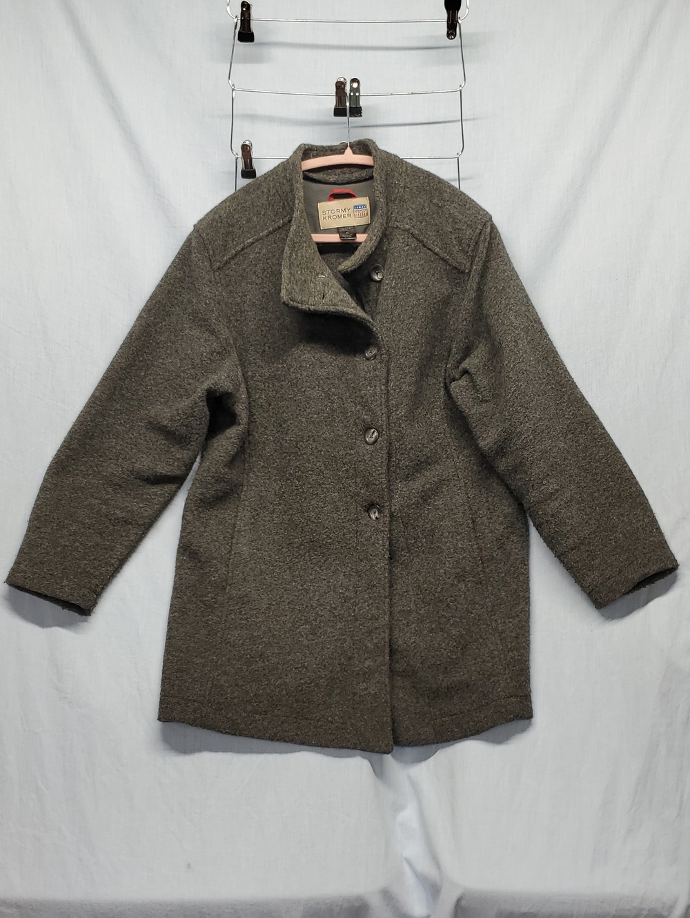 Stormy Kromer  Wool-Blend Pea Coat #348